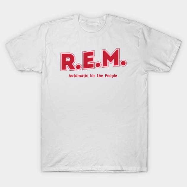 R.E.M. 1992 T Shirt TeePublic
